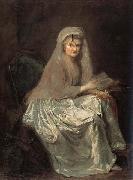 anna dorothea therbusch Self-Portrait oil painting